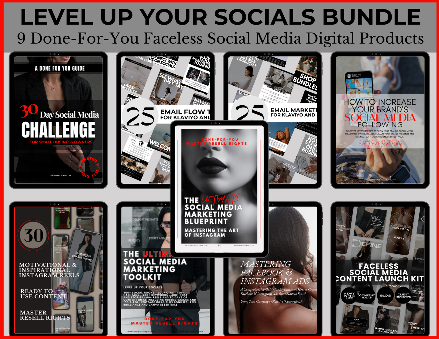 LEVEL UP YOUR SOCIALS BUNDLE