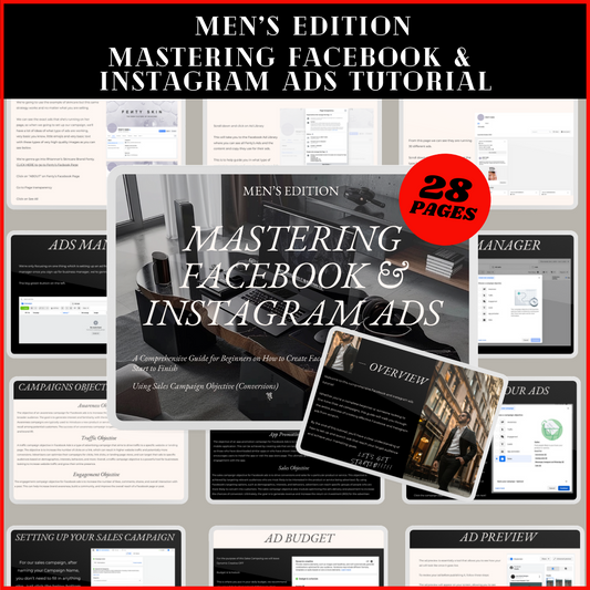 MEN'S EDITION - MASTERING FACEBOOK & INSTAGRAM ADS