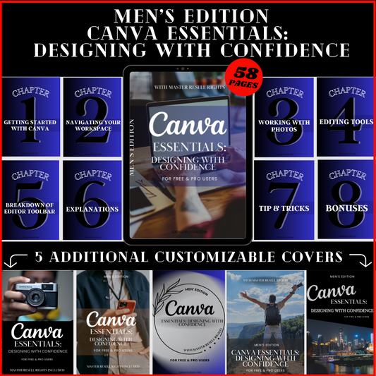 MEN'S EDITION: CANVA ESSENTIALS: DESIGNING WITH CONFIDENCE