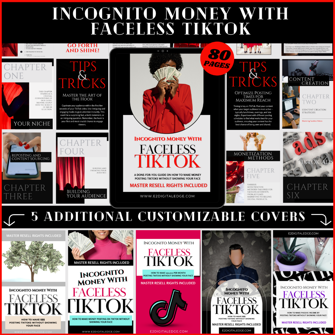 INCOGNITO MONEY WITH FACELESS TIKTOK