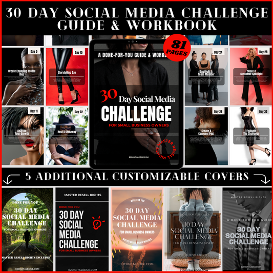 30 DAY SOCIAL MEDIA CHALLENGE FOR SMALL BUSINESS OWNERS