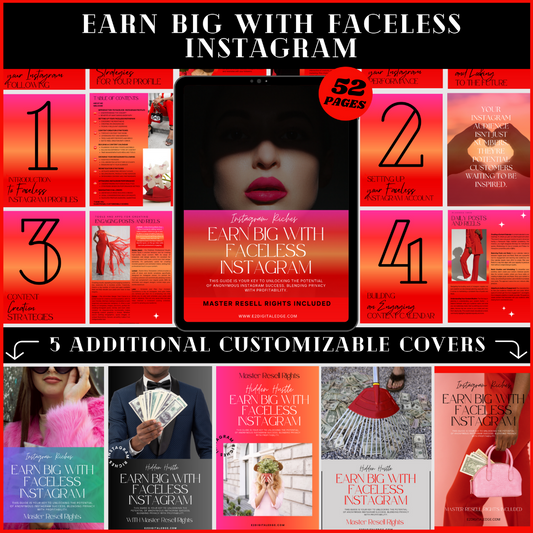 EARN BIG WITH FACELESS INSTAGRAM