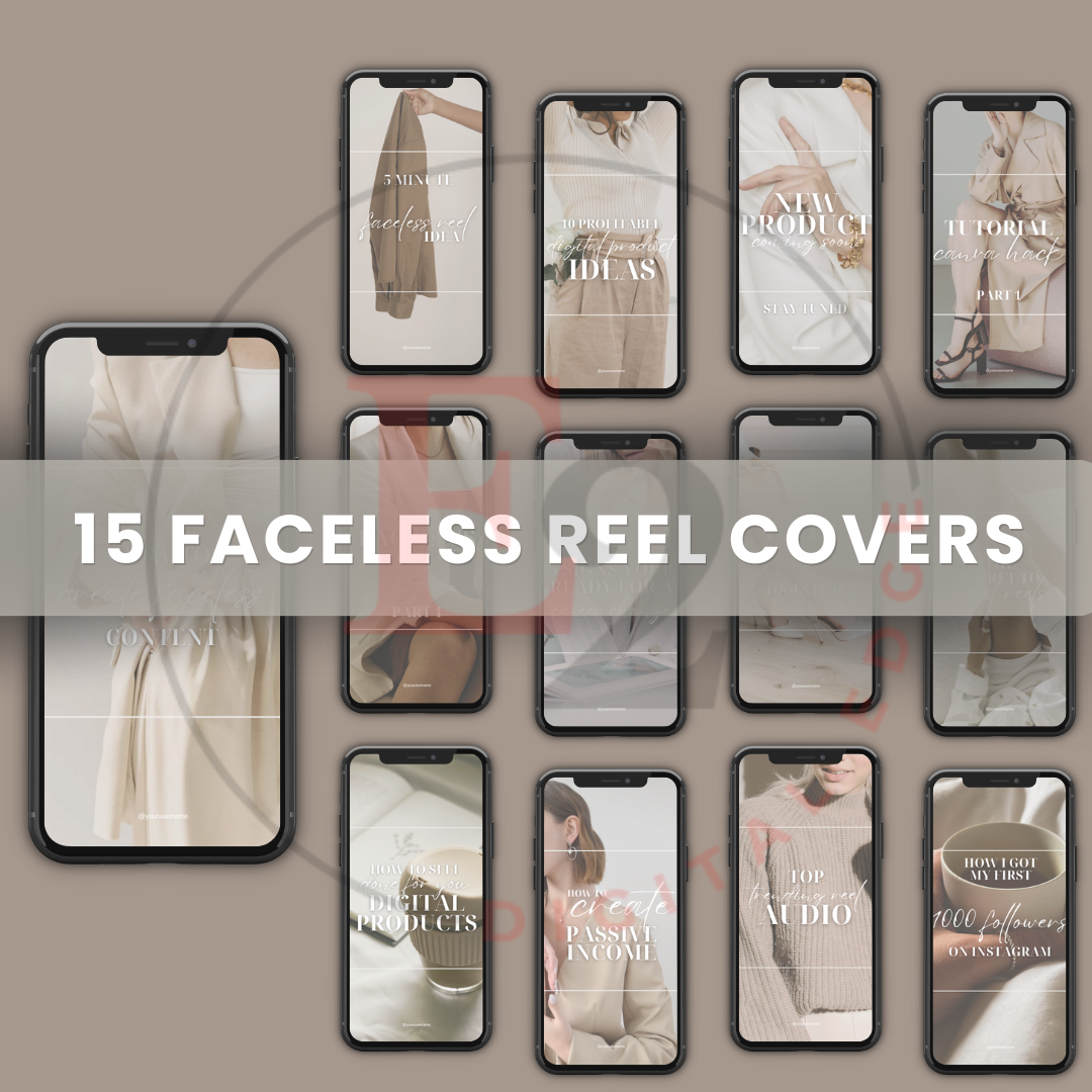 FACELESS SOCIAL MEDIA CONTENT LAUNCH KIT - LIGHT AESTHETICS